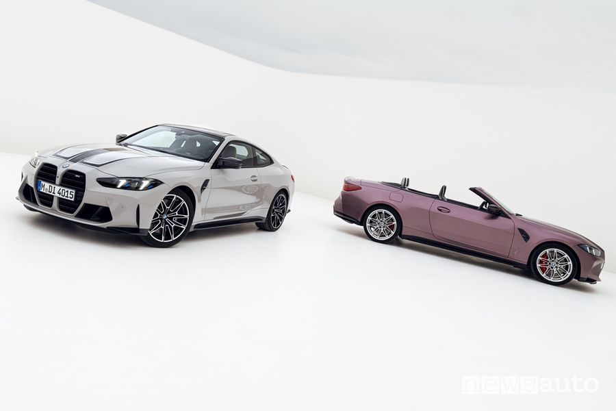 Nuova BMW M4 Coupé e Cabrio