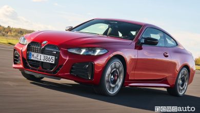 Nuova BMW Serie 4 Coupé su strada