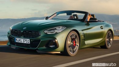 BMW Z4 M40i Pure Impulse edition su strada