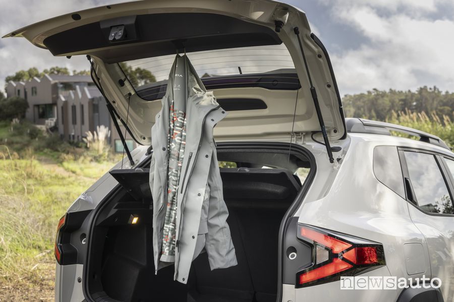 Dacia Duster 2024 accessori YouClip bagagliaio