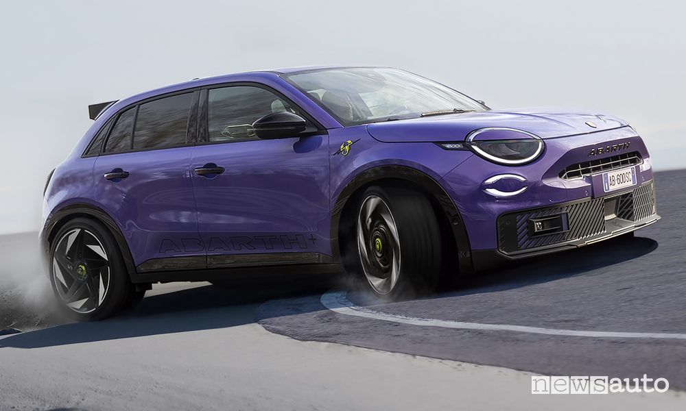 Abarth 600 elettrica, prestazioni, quando esce e prezzo