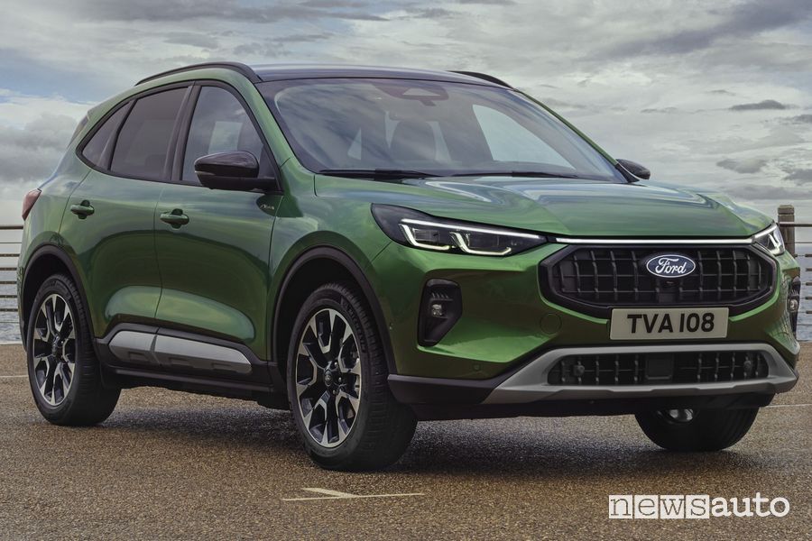 Nuova Ford Kuga Active anteriore 3/4