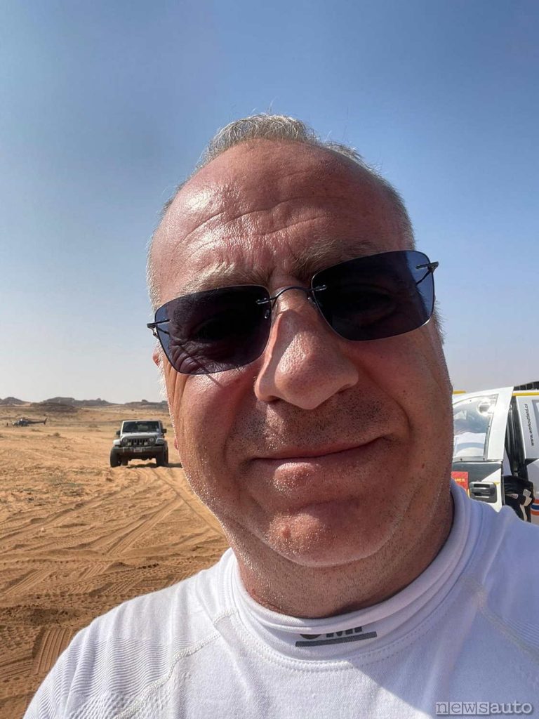 Silvio Totani alla Dakar 2024