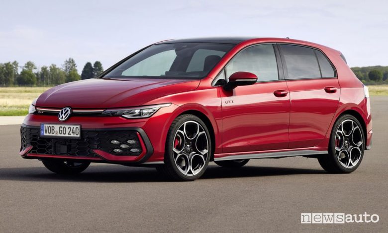 Volkswagen Golf GTI anteriore 3/4