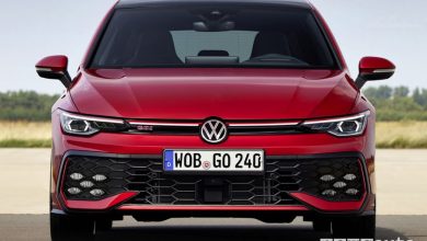 Volkswagen Golf GTI frontale, paraurti anteriore