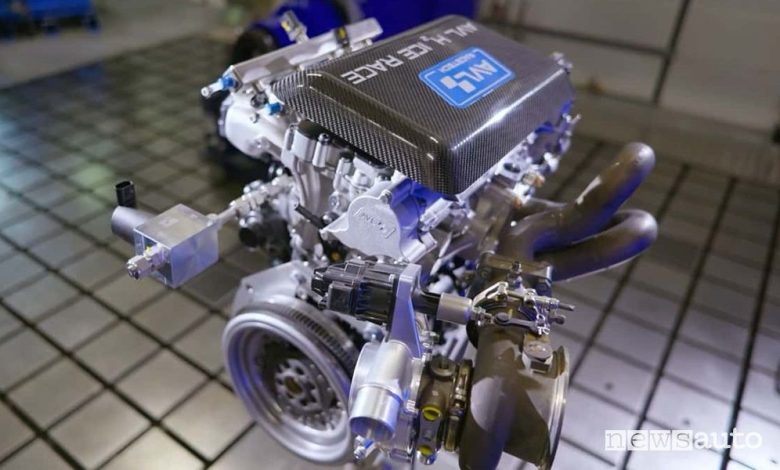 Motore turbo ad idrogeno 400 CV, sound, caratteristiche