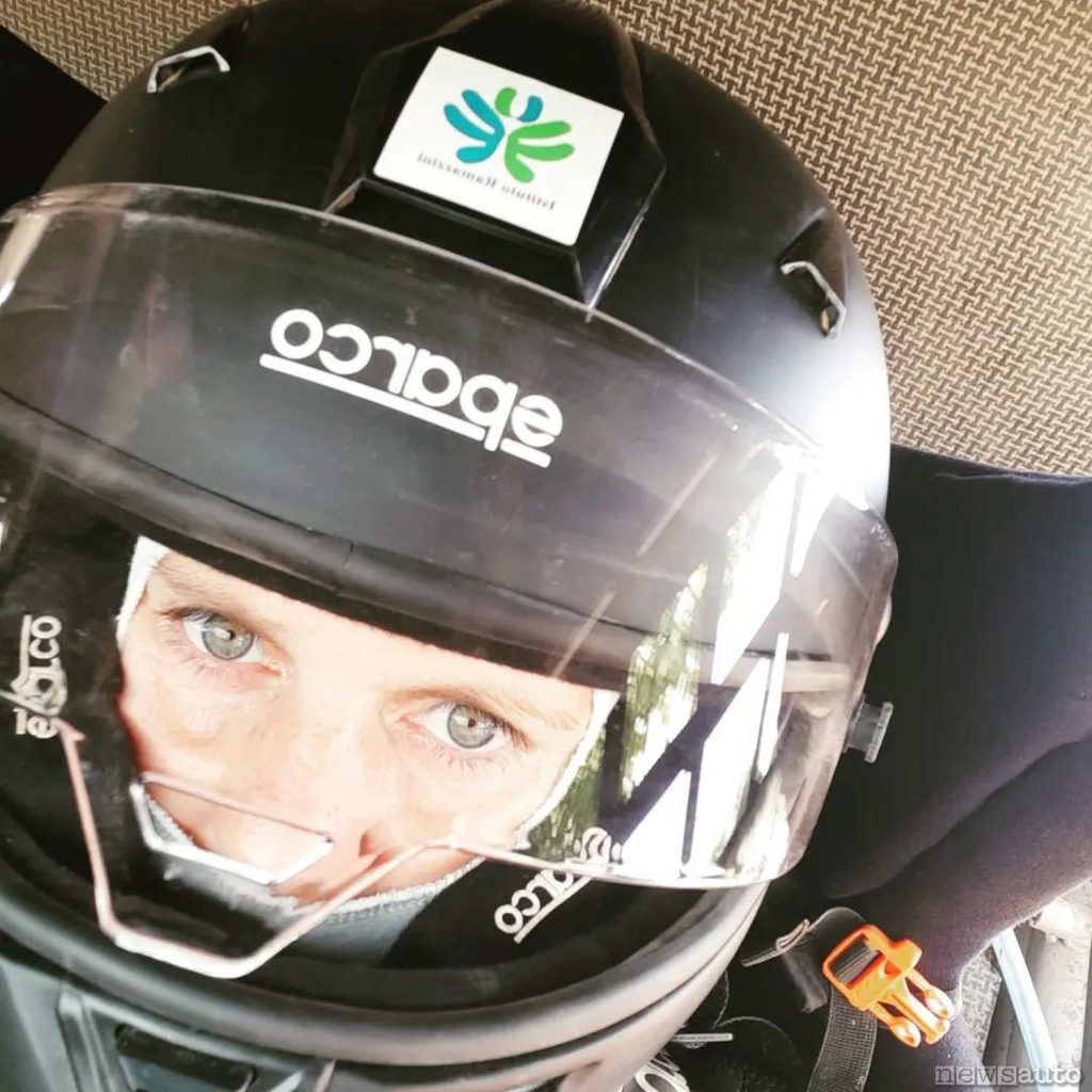 Giulia Maroni pilota in fuoristrada