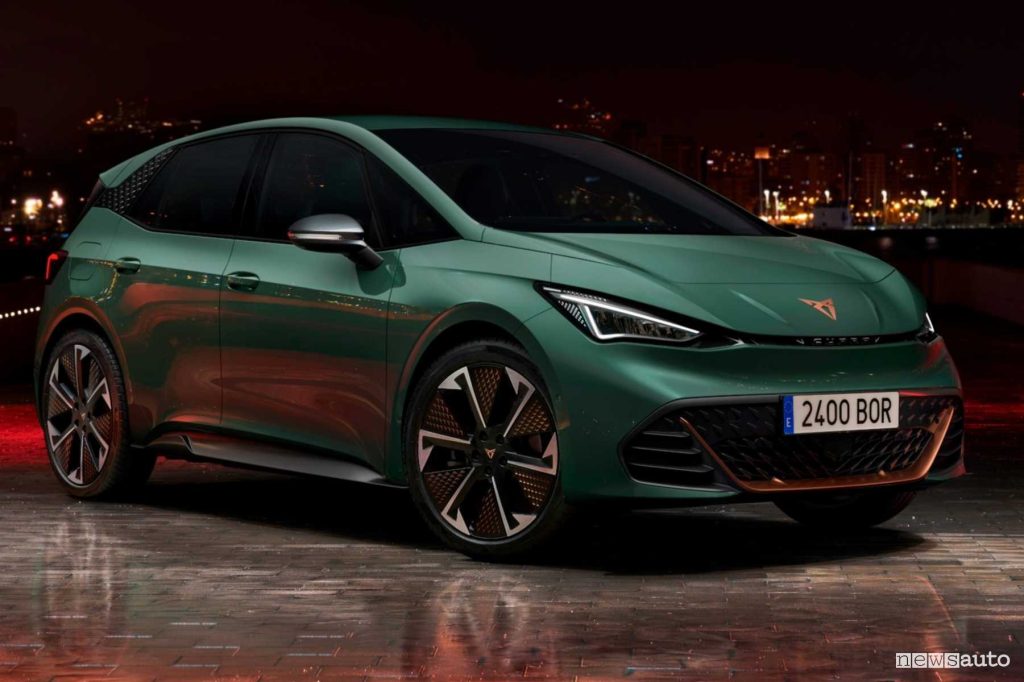 Cupra Born VZ anteriore 3/4