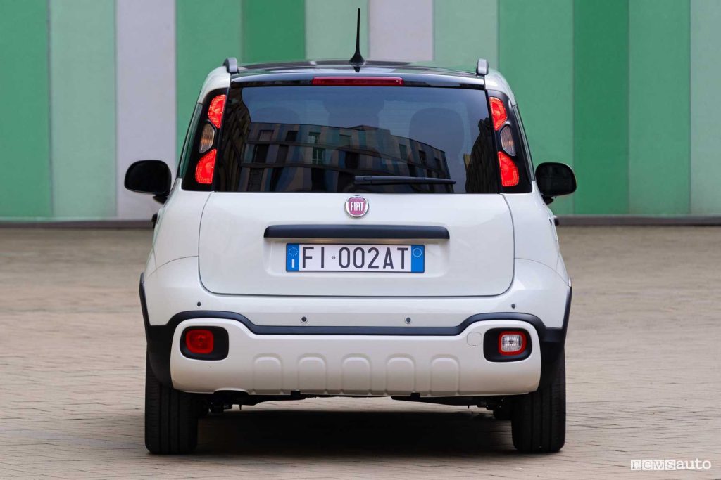 Fiat Pandina serie speciale posteriore