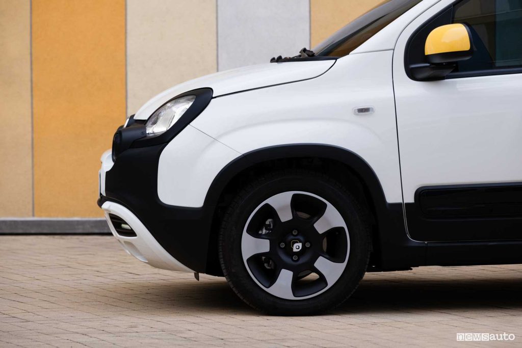 Fiat Pandina serie speciale cerchio, calotta