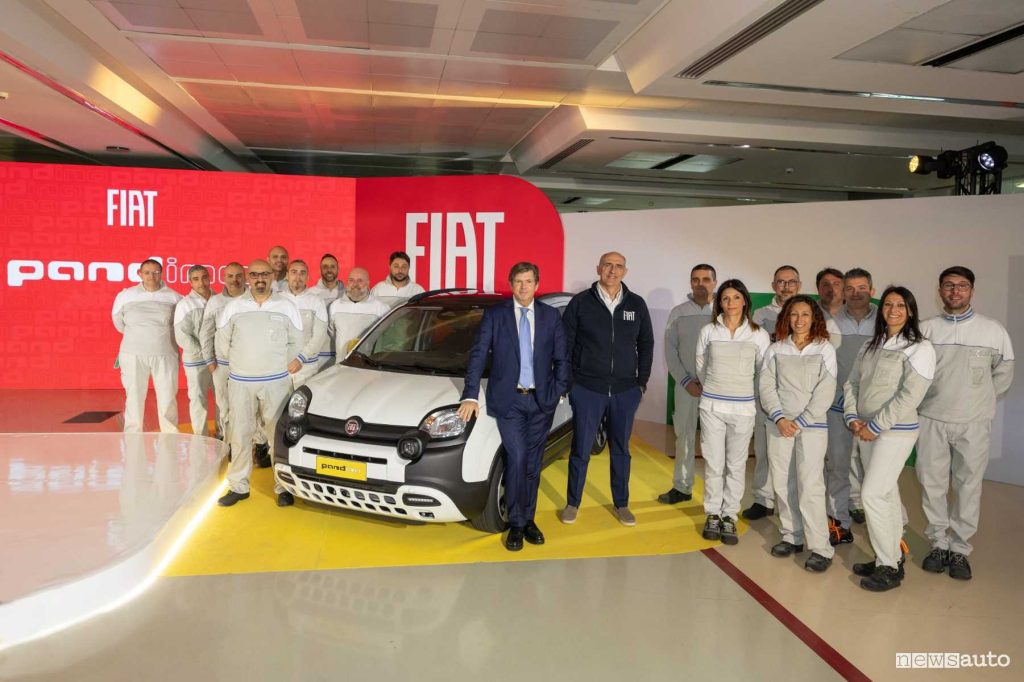 Fiat Pandina presentazione a Pomigliano d'Arco