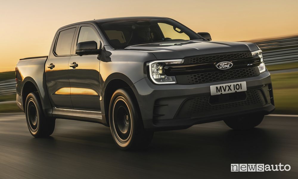Ford Ranger MS-RT in pista