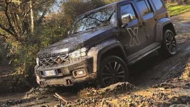 ICH-X K2 fangaia in fuoristrada