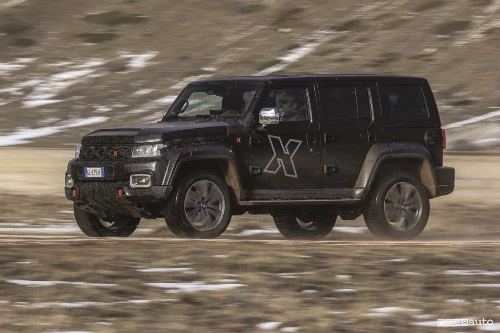 ICH-X K2 test sulla neve a Campo Felice