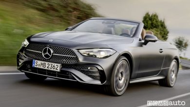 Mercedes CLE Cabriolet su strada