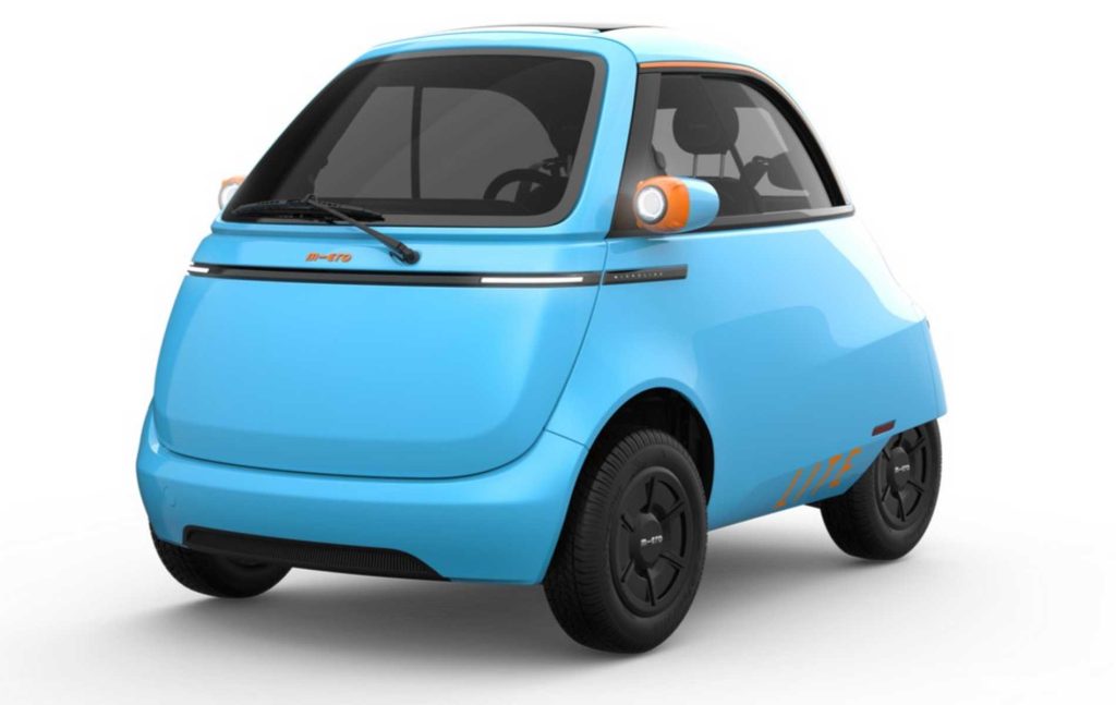 Microlino Lite anteriore 3/4