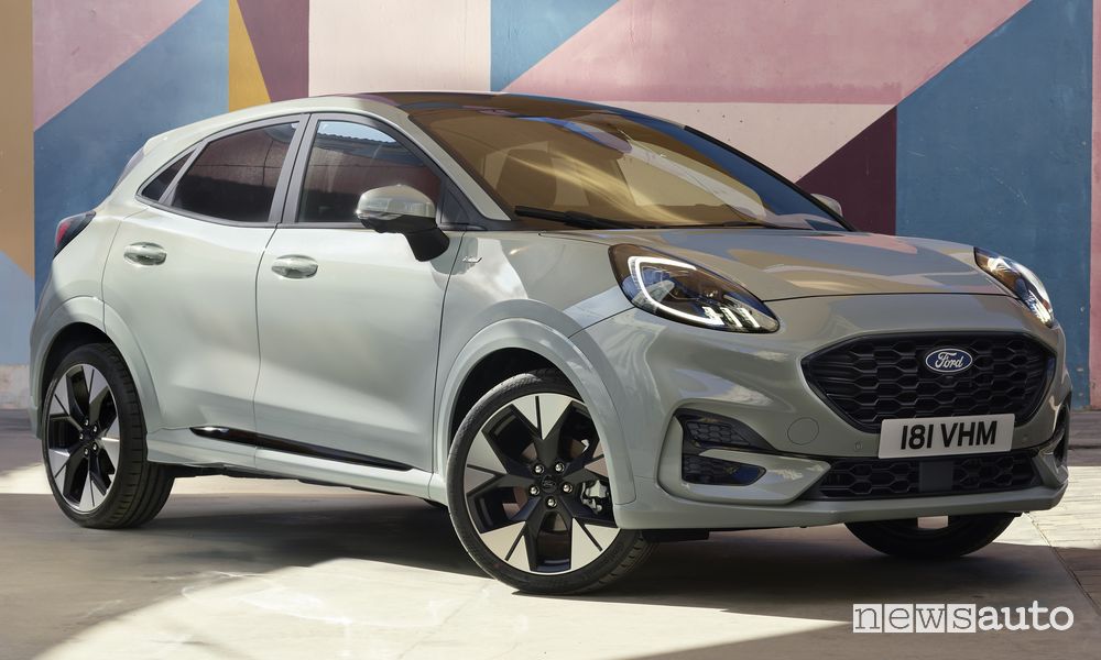 Nuova Ford Puma anteriore 3/4