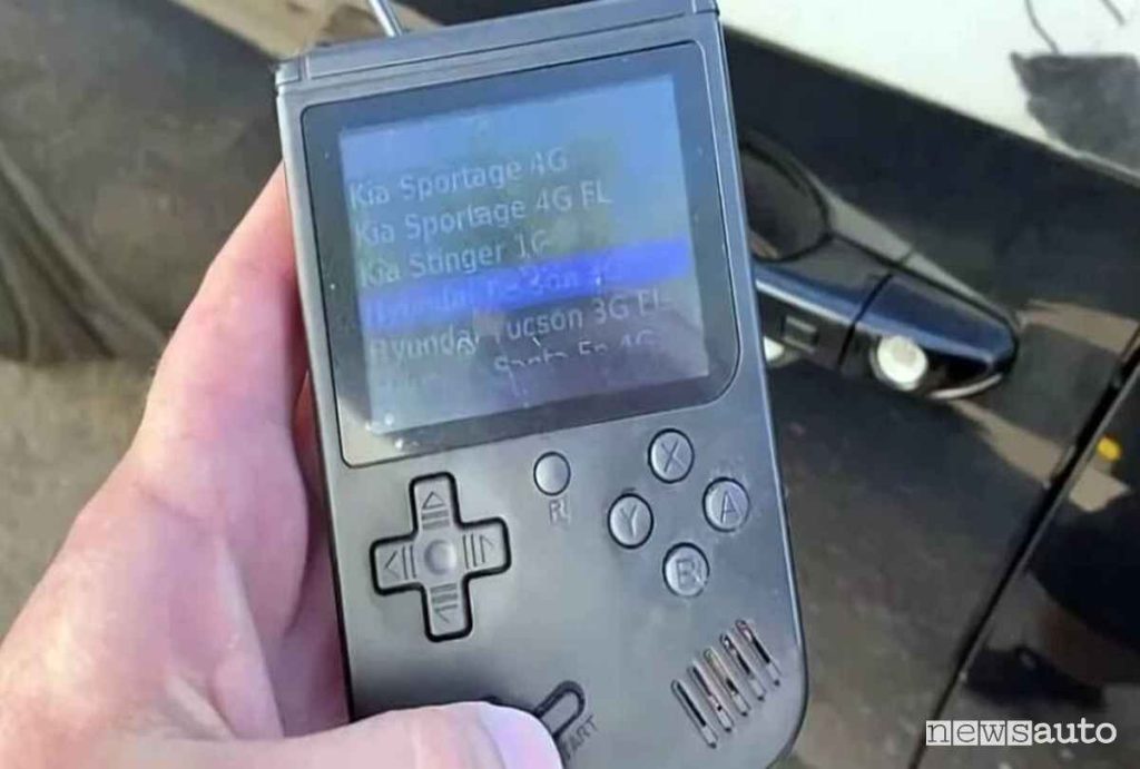 Grabber versione "game boy"