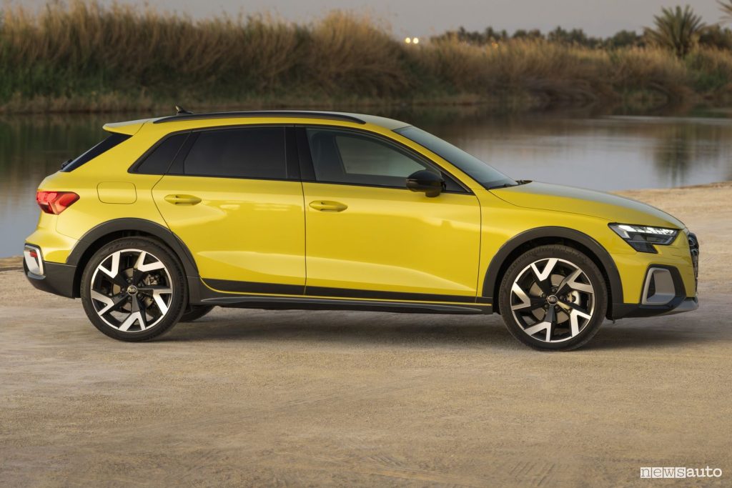 Audi A3 Allstreet laterale