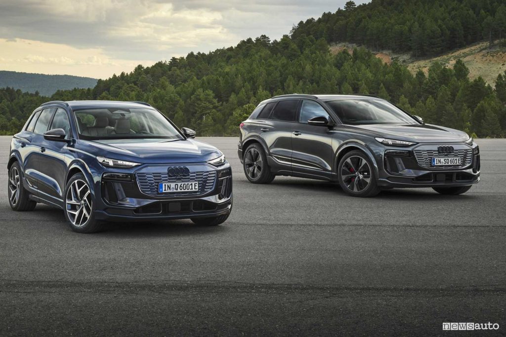 Audi Q6 e-tron quattro e Audi SQ6 e-tron