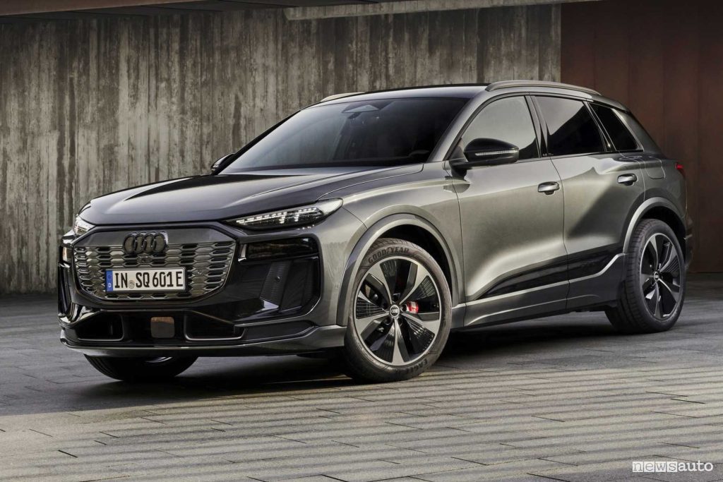 Audi SQ6 e-tron anteriore 3/4