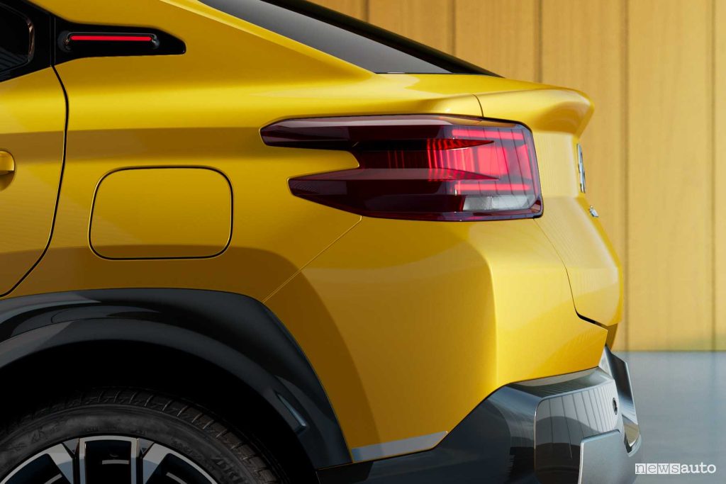 Citroen Basalt Vision faro posteriore