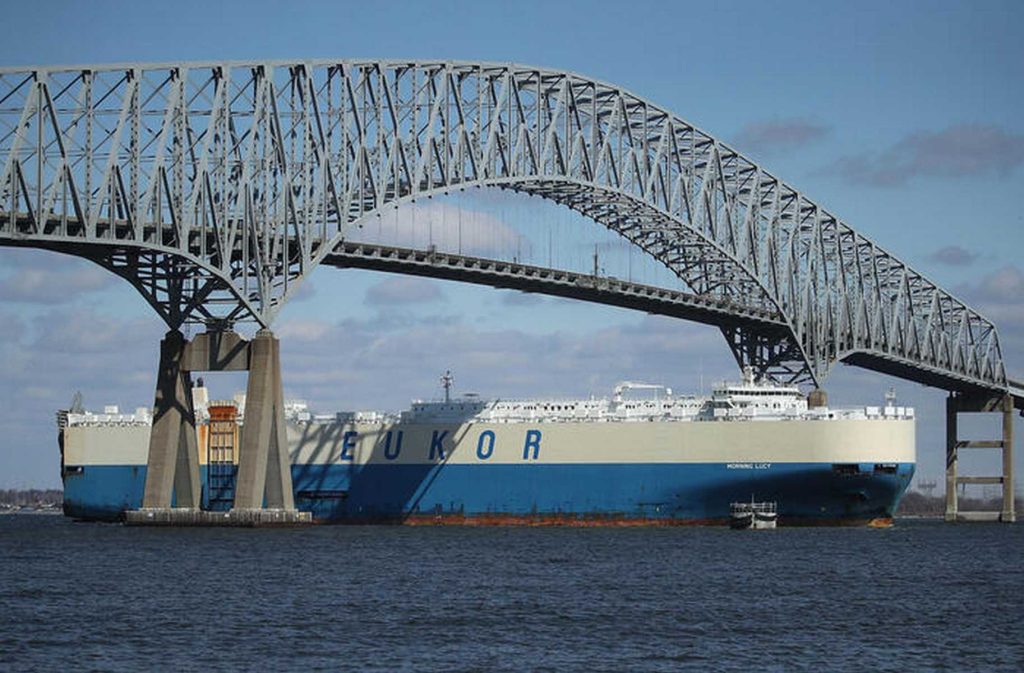 Ponte Francis Scott Key Bridge di Baltimora
