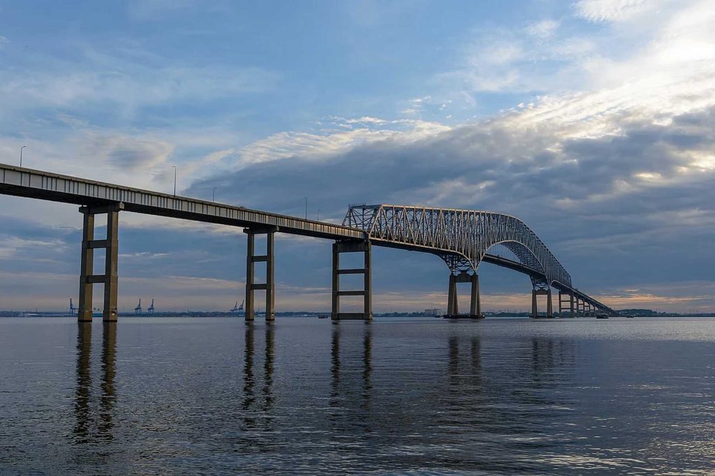 Ponte Francis Scott Key Bridge di Baltimora