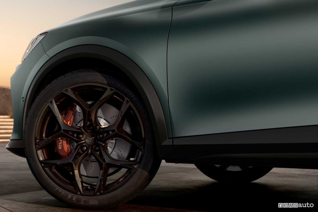 Cupra Formentor VZ5 Enceladus Grey cerchi in lega
