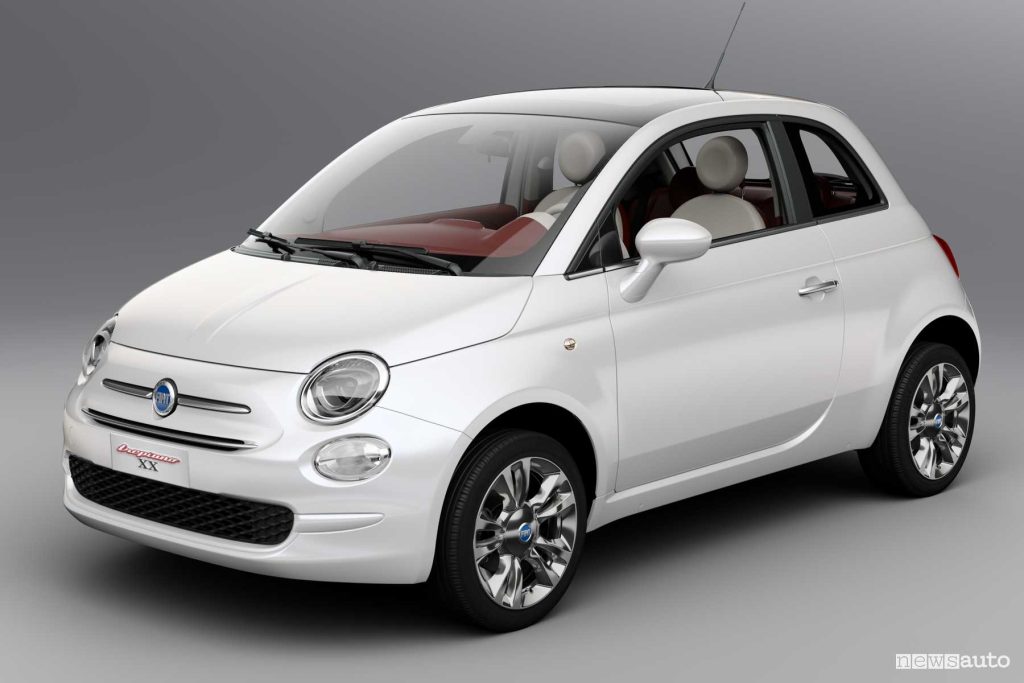 Fiat 500 Tributo Trepiuno anteriore 3/4