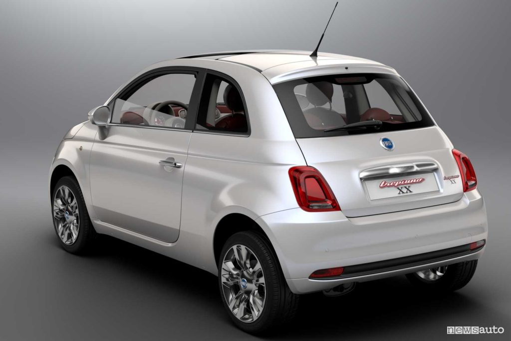 Fiat 500 Tributo Trepiuno posteriore 3/4