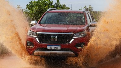 Fiat Titano pick-up in off road