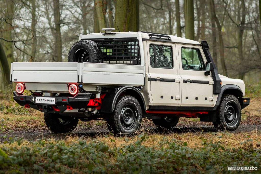 Ineos Quartermaster Chassis Cab