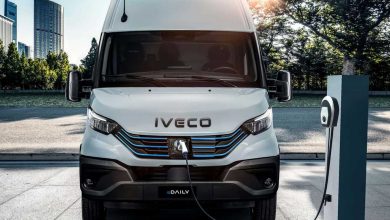 Iveco eDaily furgone in ricarica