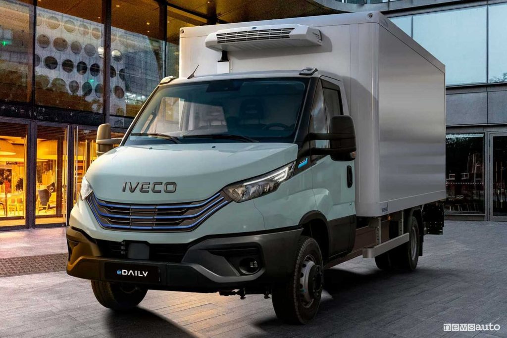 Iveco eDaily anteriore 3/4
