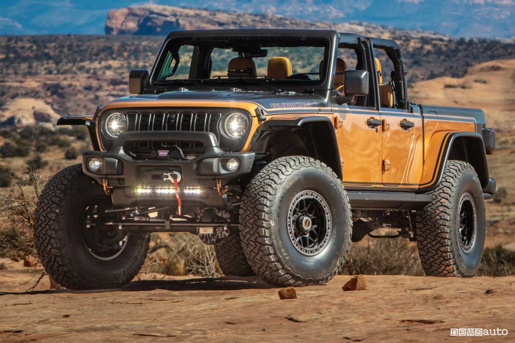 Jeep Gladiator Rubicon High Top Concept anteriore 3/4