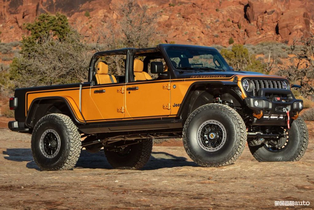 Jeep Gladiator Rubicon High Top Concept anteriore 3/4