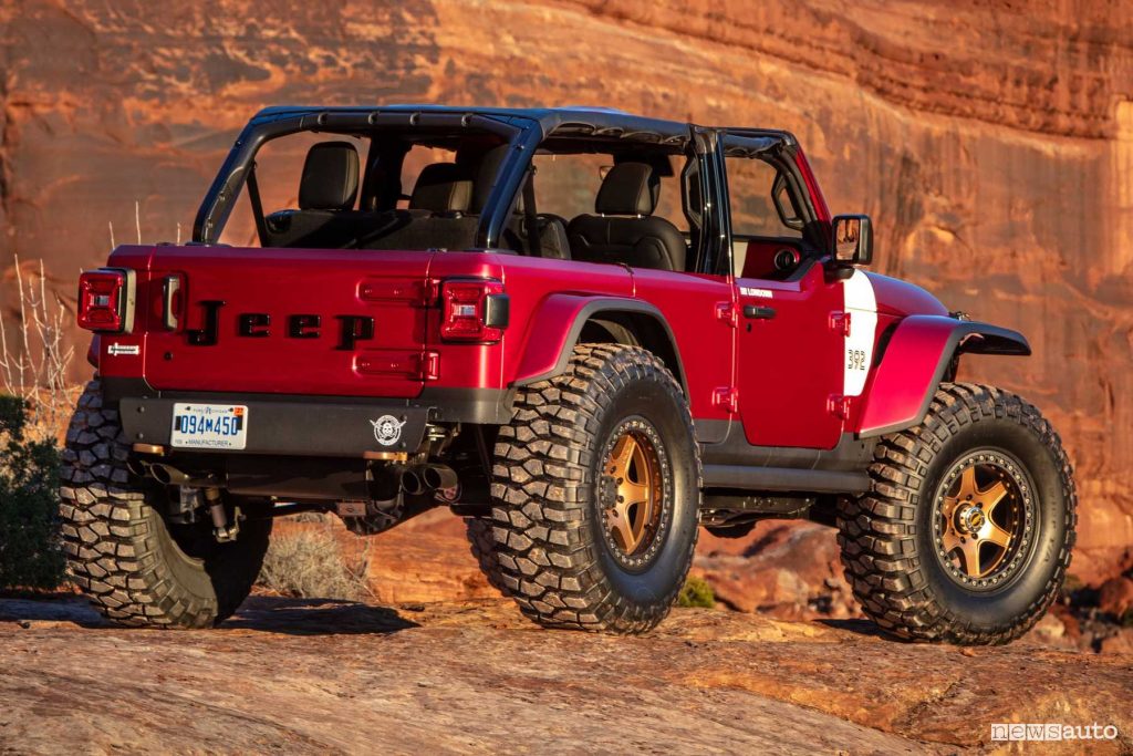 Jeep Low Down Concept posteriore 3/4