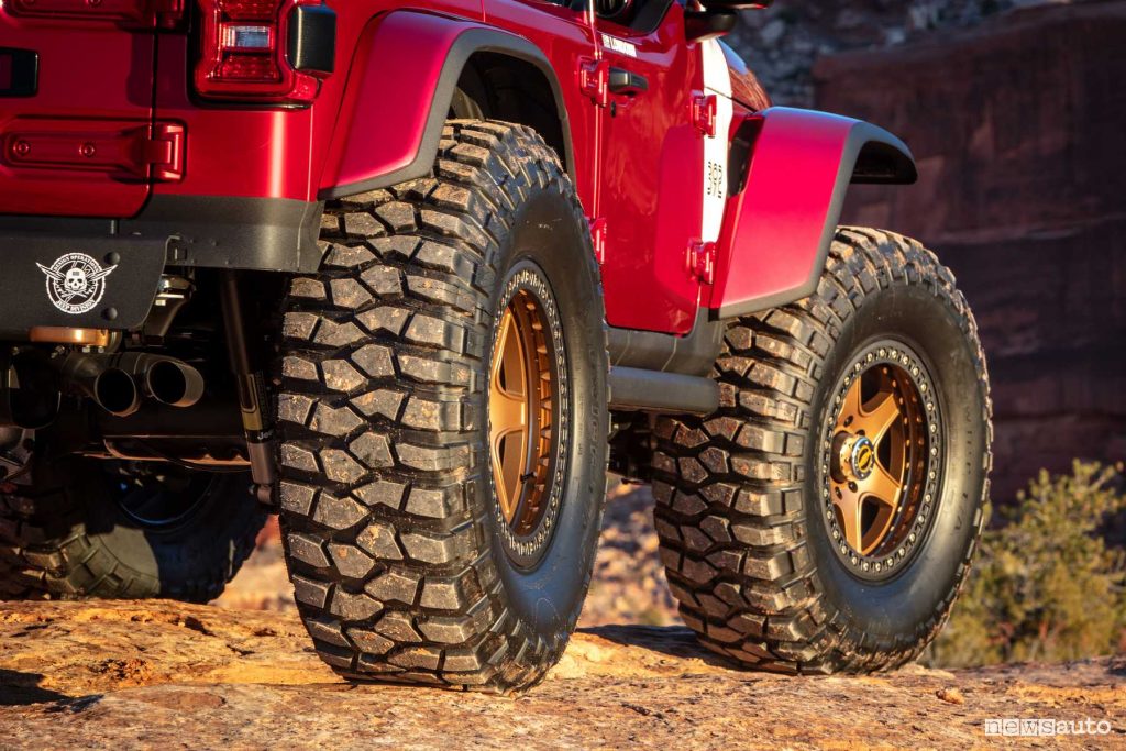 Jeep Low Down Concept pneumatici da 42 pollici