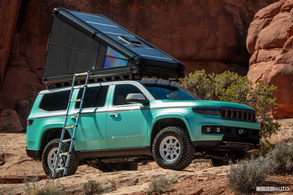 Jeep Vacationeer Concept tenda da tetto