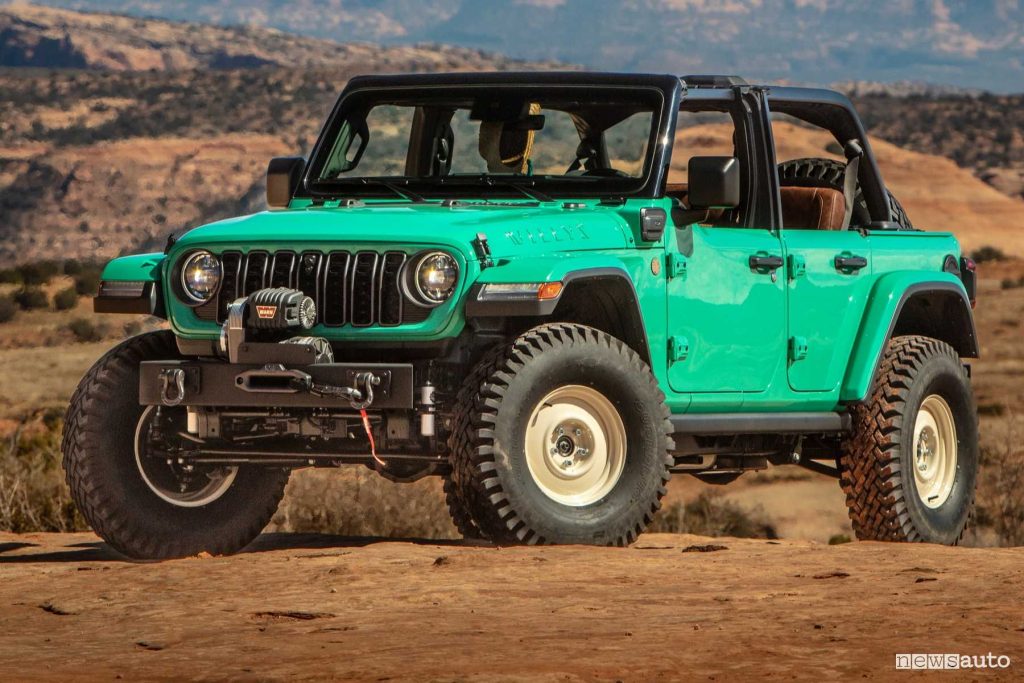 Jeep Willys Dispatcher Concept anteriore 3/4