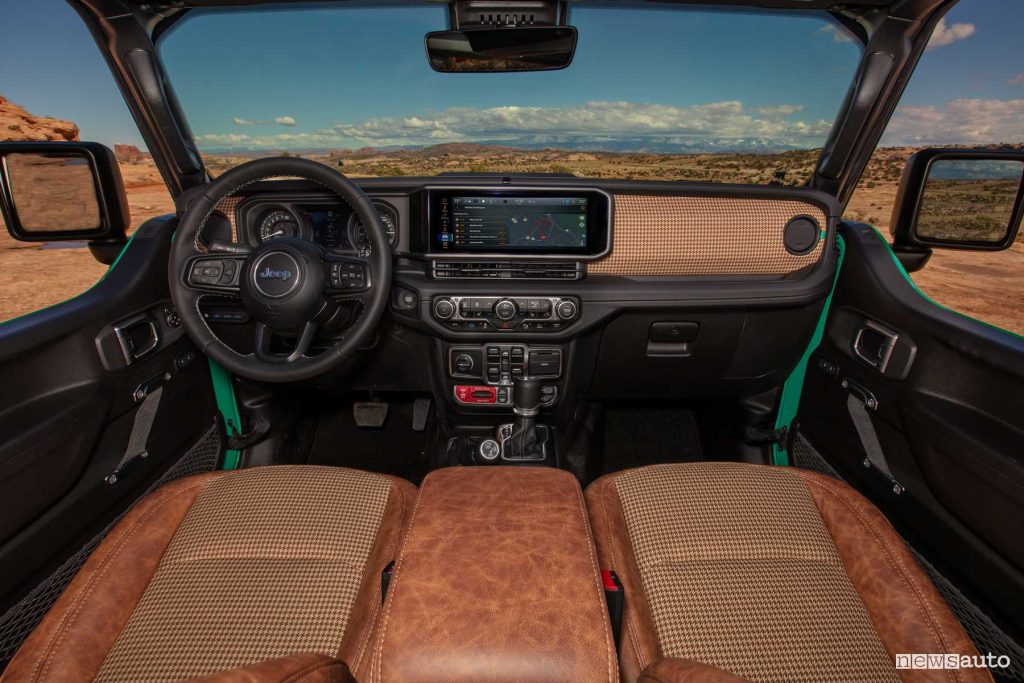 Jeep Willys Dispatcher Concept plancia abitacolo