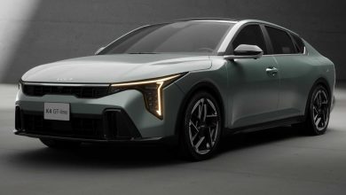 Kia K4 GT Line anteriore 3/4