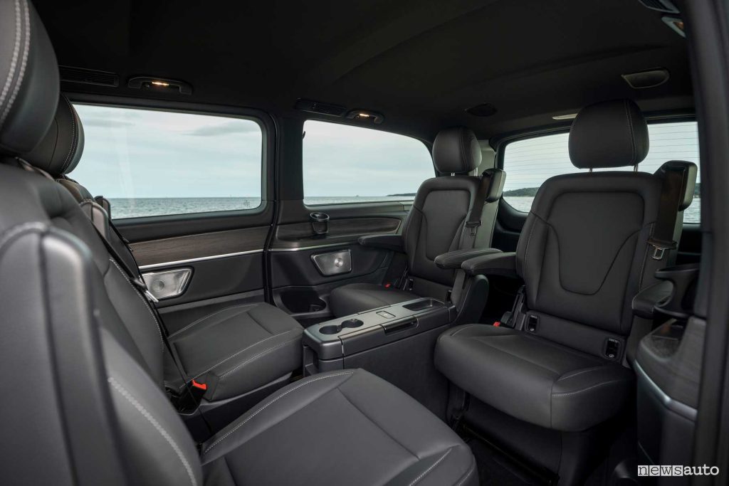 Mercedes-Benz Classe V sedili passeggeri abitacolo