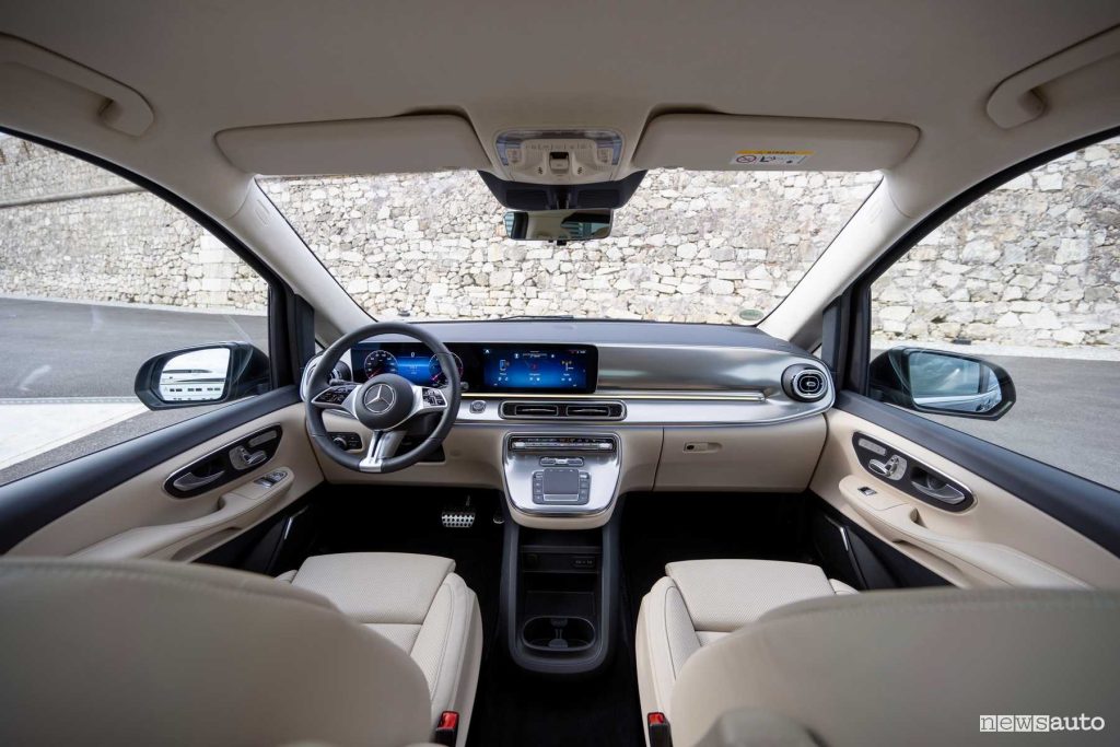 Mercedes-Benz Classe V Exclusive plancia abitacolo