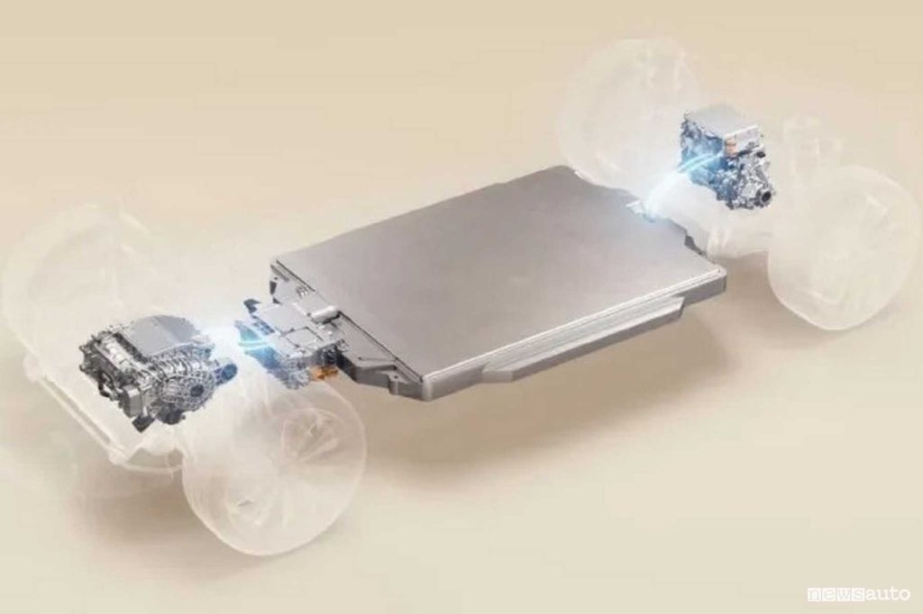 Nio ET9 piattaforma Thunder EDS a 900 Volt