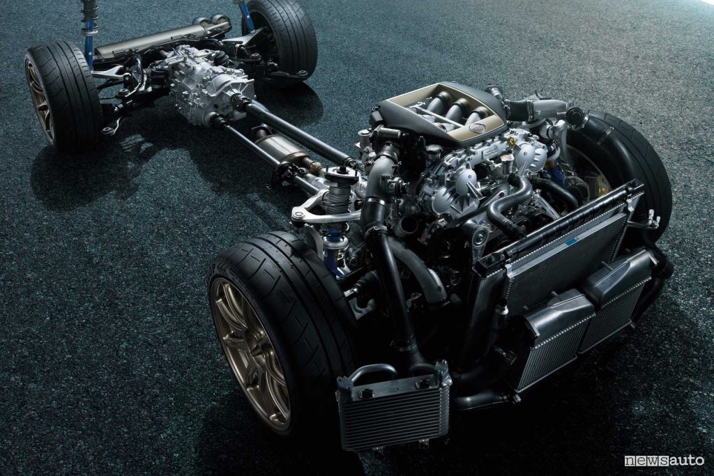 Nissan GT-R 2025 meccanica, motore