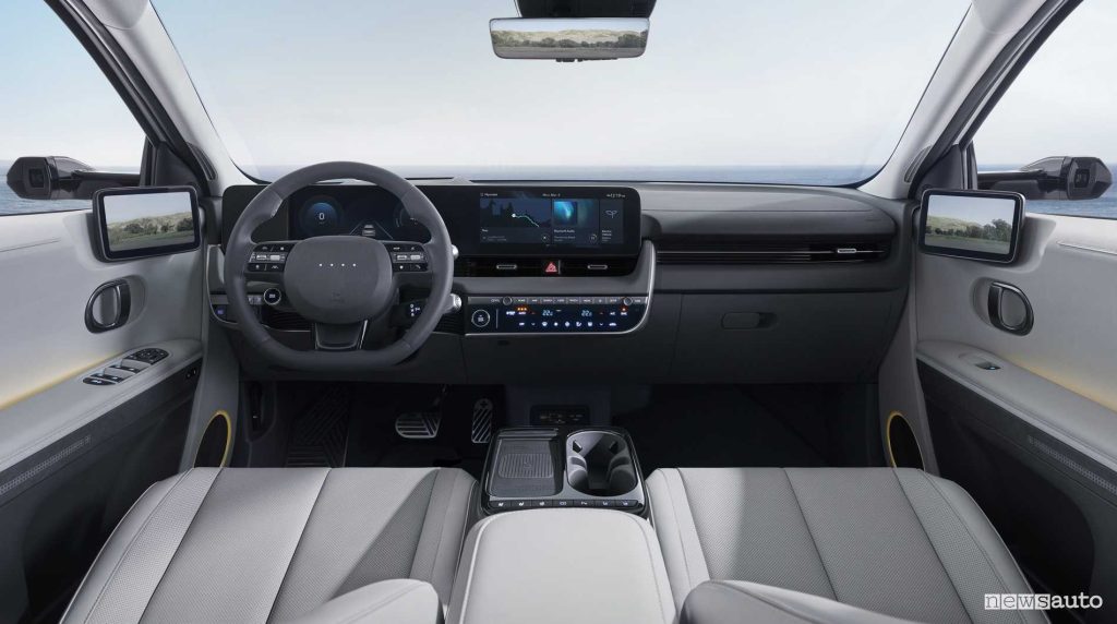 Hyundai Ioniq 5 2024 restyling abitacolo