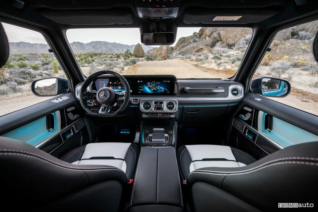 Nuova Mercedes-AMG G 63 plancia abitacolo
