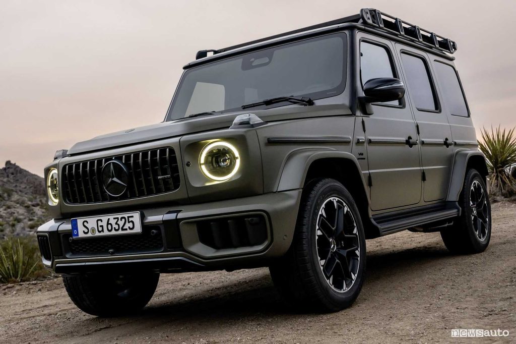 Nuova Mercedes-AMG G 63 anteriore 3/4